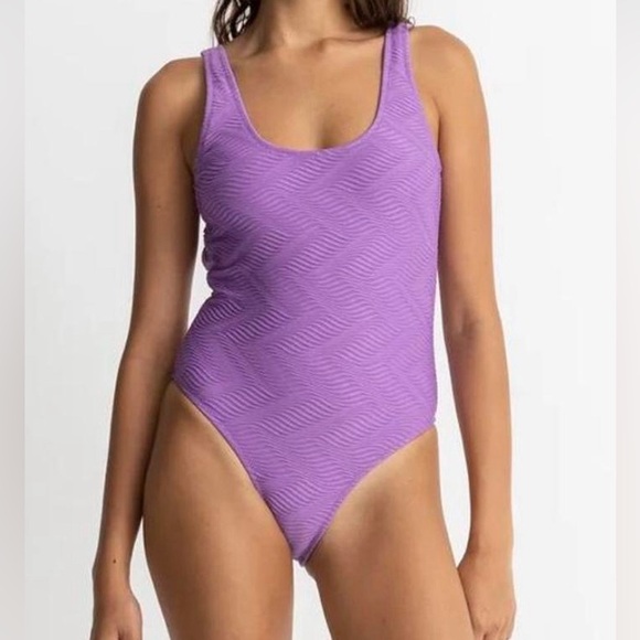 Rhythm purple swim suit - Picture 2 of 4
